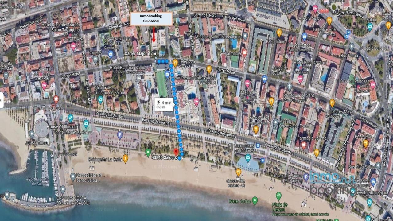 Sun Beach Gisamar Салоу Екстериор снимка